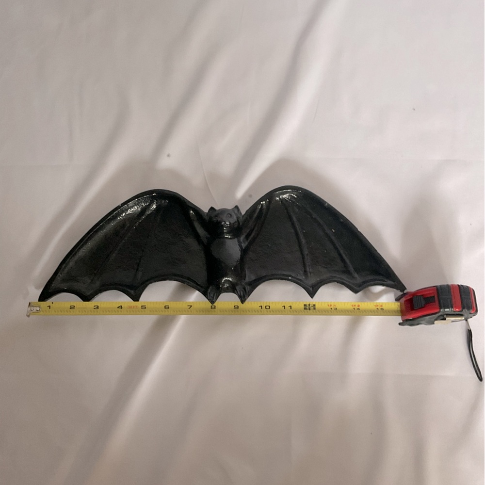 Goth decor Hanging bat artwork